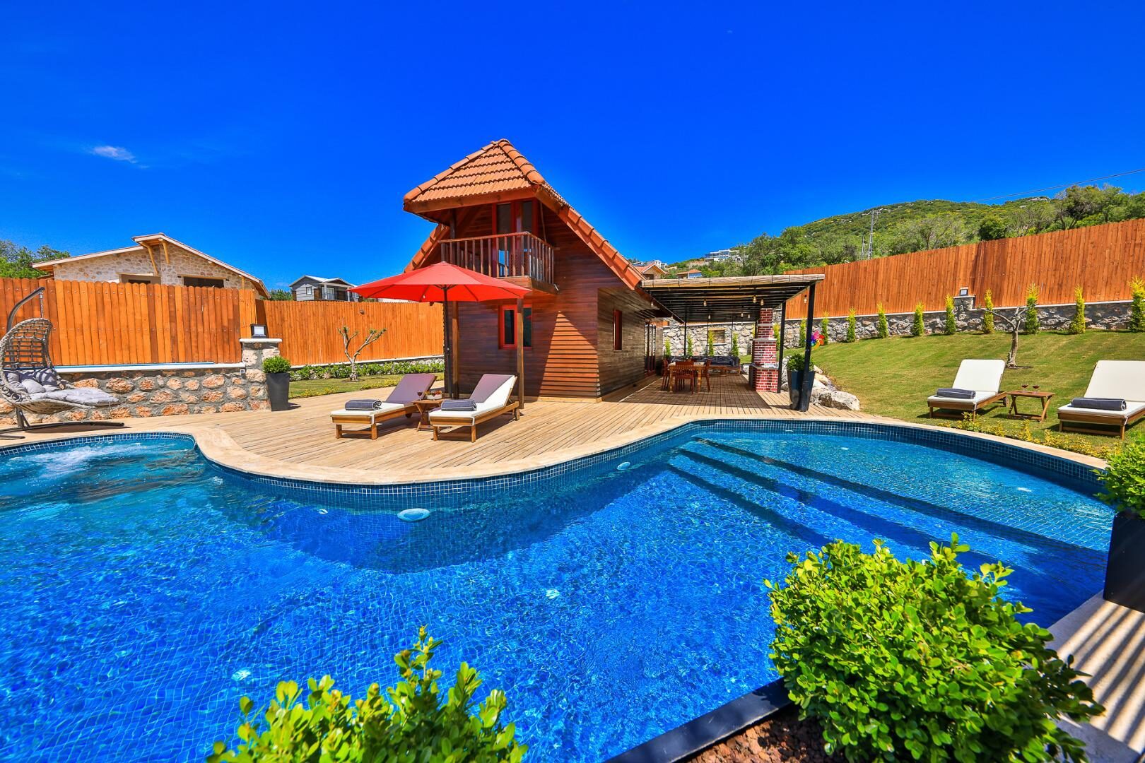 Villa Wooden House Sarıbelen — 1